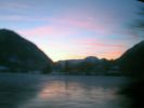 Sonnenuntergang am Grundlsee