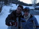 Christoph und Kiki an der Hagan Lodge