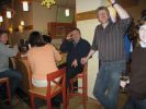 Auch den Leuten an der Bar machte die Polonaise Spa�