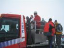 Das Highlight... eine Fahrt mit der Pistenraupe